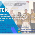 BIMTEK PERMENDAGRI No.15 TAHUN 2023 TENTANG PEDOMAN PENYUSUNAN APBD/ANGGARAN PENDAPATAN DAN BELANJA DAERAH TAHUN ANGGARAN 2024 Dengan Hormat Pengelolaan keuangan daerah merupakan bagian yang tidak terpisahkan dari penyelenggaraan urusan pemerintahan yang menjadi kewenangan daerah sebagai akibat dari penyerahan urusan pemerintahan yang dilakukan secara tertib, taat pada ketentuan peraturan perundang-undangan, efisien, ekonomis, efektif, transparan, dan bertanggung jawab dengan memperhatikan rasa keadilan, kepatutan, dan manfaat untuk masyarakat yang diwujudkan dalam Anggaran Pendapatan dan Belanja Daerah (APBD). Dalam rangka penyusunan APBD, pemerintah menyusun Pedoman Penyusunan APBD setiap tahun yang memuat sinkronisasi kebijakan Pemerintah Daerah dengan kebijakan pemerintah pusat, prinsip penyusunan APBD, kebijakan penyusunan APBD, teknis penyusunan APBD, dan hal khusus lainnya PERMENDAGRI No.15 TAHUN 2023 TENTANG PEDOMAN PENYUSUNAN APBD/ANGGARAN PENDAPATAN DAN BELANJA DAERAH TAHUN ANGGARAN 2024 Sinkronisasi kebijakan Pemerintah Daerah dengan kebijakan pemerintah pusat bertujuan memastikan efektivitas pembangunan di daerah dalam rangka penyelenggaraan urusan pemerintahan yang menjadi kewenangan Pemerintah Daerah guna mendukung pencapaian sasaran pembangunan nasional, dengan melakukan sinergi perencanaan program kerja tahunan antara pemerintah pusat, Pemerintah Daerah, dan antarpemerintah daerah melalui Rencana Kerja Pemerintah Daerah (RKPD). Rencana Kerja Pemerintah (RKP) Tahun 2024 memuat sasaran, arah kebijakan, dan strategi pembangunan yang merupakan penjabaran tahun kelima pelaksanaan Rencana Pembangunan Jangka Menengah Nasional (RPJMN) 2020-2024 sebagaimana diatur dalam ketentuan peraturan perundang-undangan Narasumber /Trainer BIMTEK PERMENDAGRI No.15 TAHUN 2023 TENTANG PEDOMAN PENYUSUNAN APBD/ANGGARAN PENDAPATAN DAN BELANJA DAERAH TAHUN ANGGARAN 2024 Narasumber/Instruktur berasal dari Para Ahli yang berpengalaman dan profesional baik secara konsep/teori maupun praktek METODE Pemaparan materi, diskusi, tanya-jawab, studi kasus, & simulasi langsung, dengan konsep: – 20% teori berdasarkan literatur praktisi – 40% analisa best practices & benchmarking antara; institusi, korporasi, & industri – 40% studi kasus nyata & brainstorming antara narasumber/trainer dengan peserta Prosedur Permohonan Proposal Training Di LATIHNAS Konfirmasi dengan menghubungi panitia melalui telp, WA atau mengisi formulir pendaftaran yang tersedia Surat undangan resmi/proposal penawaran akan kami kirimkan melalui email atau WA. Mengirimkan Nama (Gelar), Jabatan dan Instansi (dapat berupa foto Surat Tugas) melalui WA atau Email. Konfirmasi selambat-lambatnya 5 hari sebelum pelaksanaan Informasi Pendaftaran Dapat Menghubungi Admin Kami Via Telpon Atau WA Di Nomor WA /TLP 0812 2420 3045 – 0852 8363 6587 TELPON KANTOR 021 – 22036025 EMAIL pusdiklatlatihnas@gmail.com PROSEDUR PEMBAYARAN Biaya Kontribusi Bimtek /Training dibayarkan secara tunai pada saat Registrasi ulang di hotel/tempat atau dengan transfer (non tunai)
