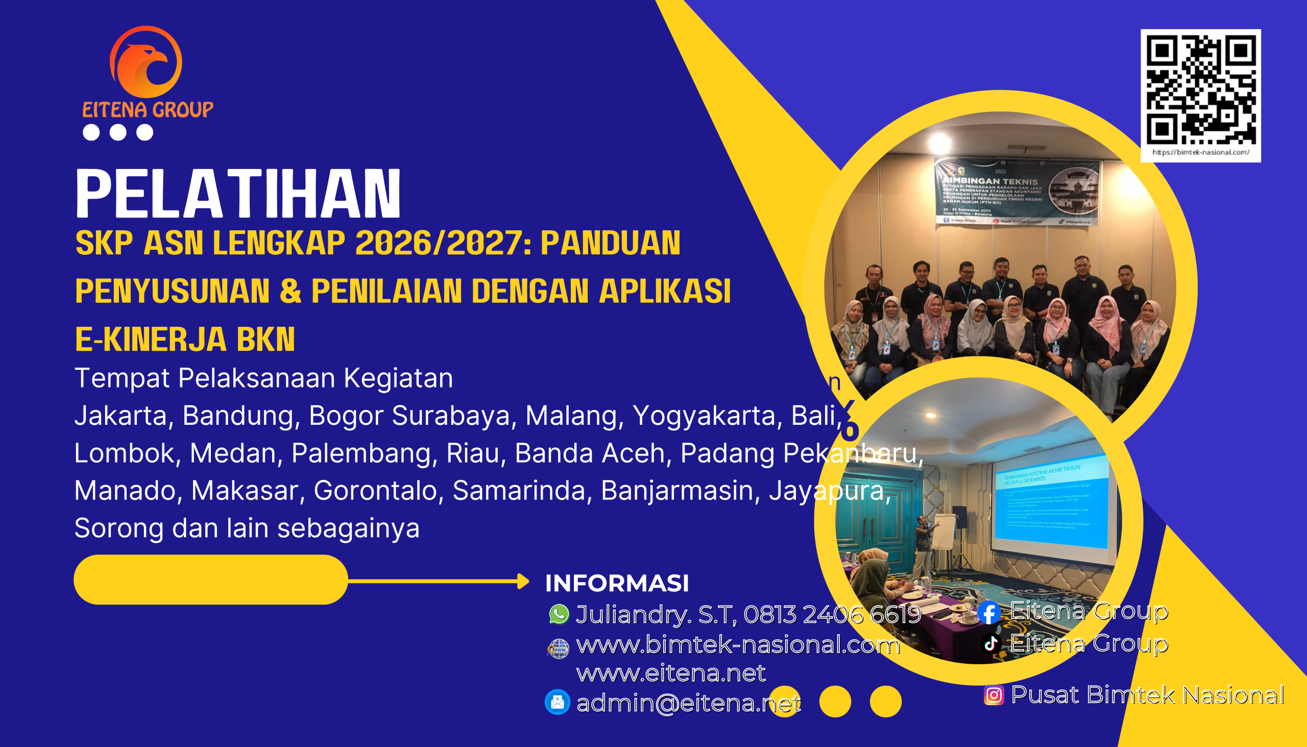 Pelatihan SKP ASN Lengkap 2026/2027: Panduan Penyusunan & Penilaian dengan Aplikasi E‑Kinerja BKN